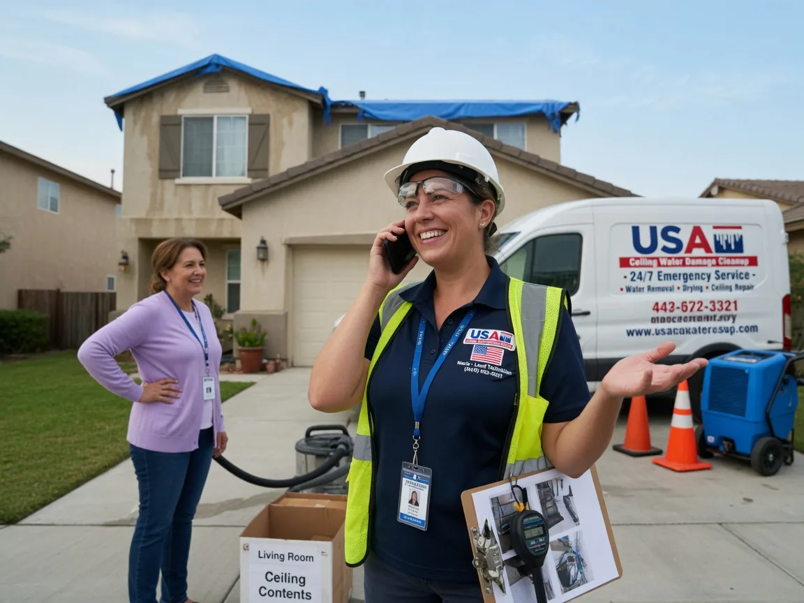 Ceiling Water Damage Restoration Concord, NE FAQs